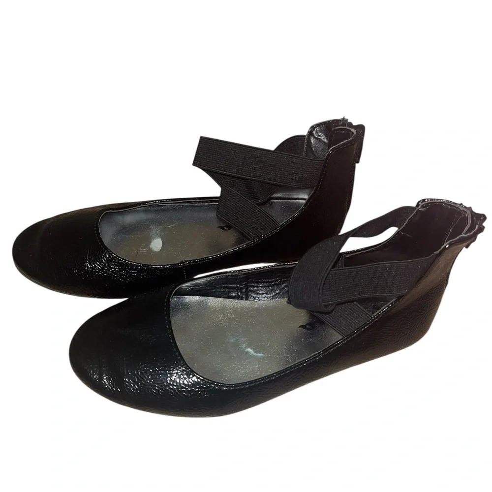 Nina Girls Black Dress Shoes